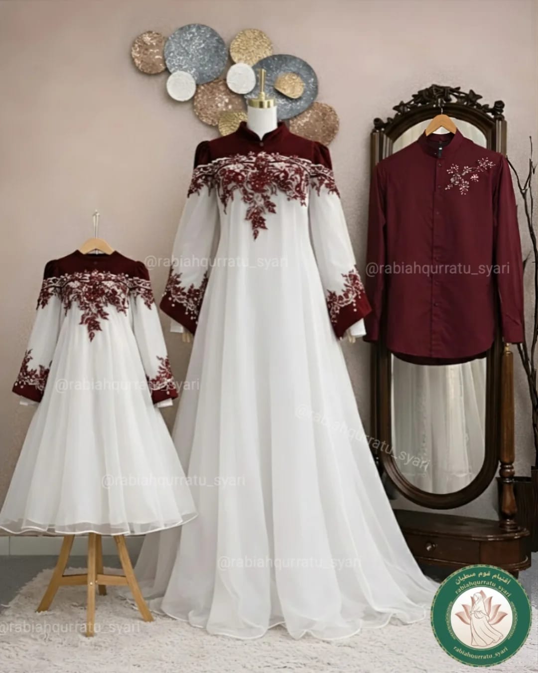 Koko & Dress Merah